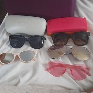 Lot of sunglasses